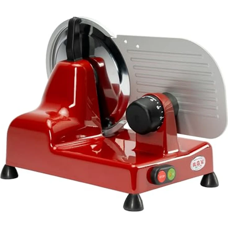 R.G.V. SRL AFFETTATRI PROF 22CM 120W ACCIAIO – Bild 4