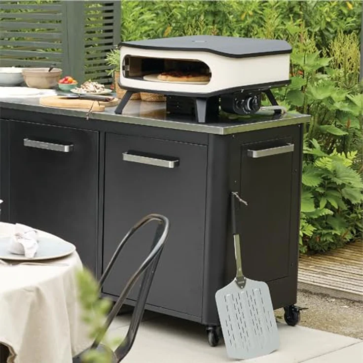 Cozze 17“ Pizzaofen mit drehbarem Pizzastein, Gaszündung und 450°C Maximaltemperatur – Bild 7