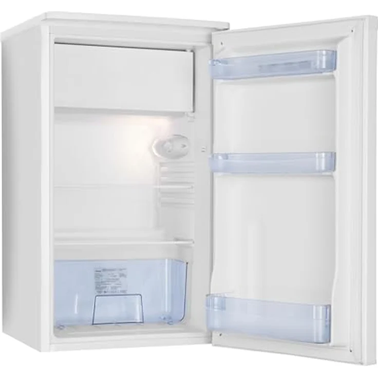 Amica KS 361 155 W Kühlschrank mit Gefrierfach, 85 cm Höhe, weiß, Energieeffizienzklasse E, 83 l Nutzinhalt, automatische Abtauung – Bild 3