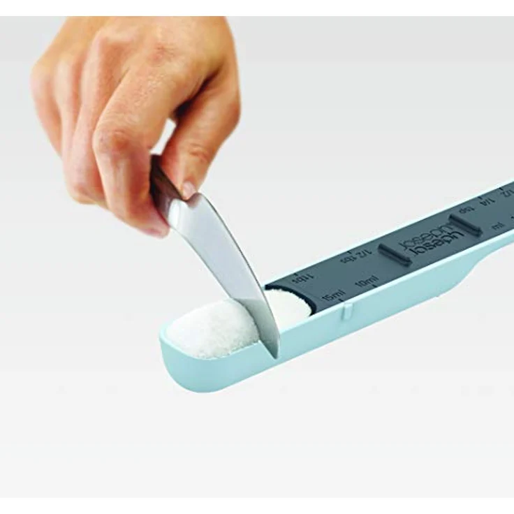 Joseph Joseph 40105 Measure-Up Verstellbarer Messlöffel – Blau, Plastic – Bild 3