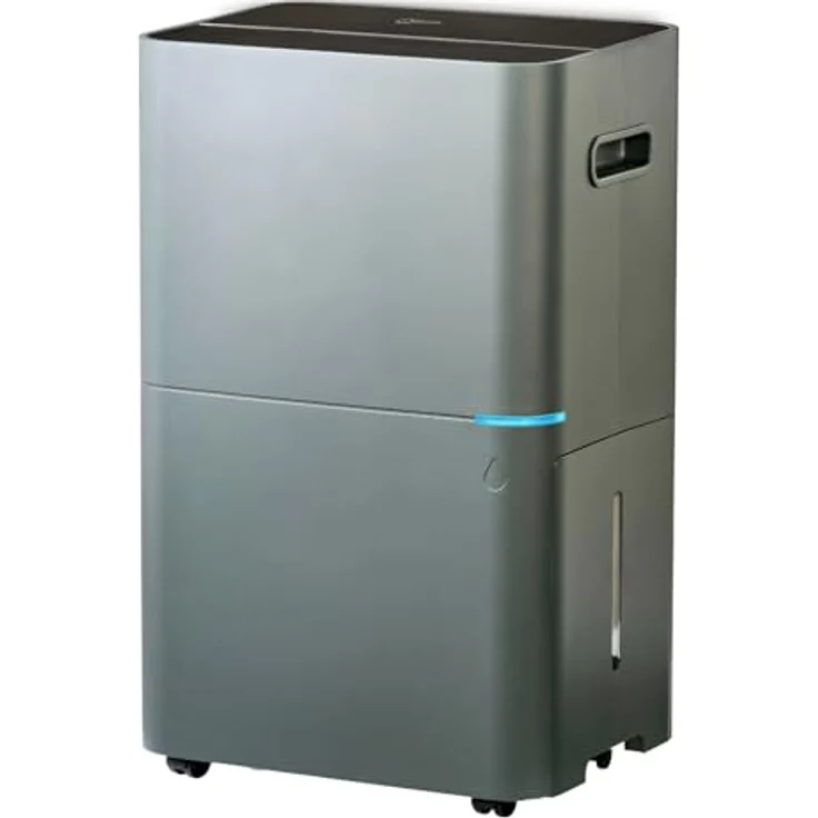 QLIMA Luftentfeuchter d 812 smart grau, Plug & Play, Smart, Timer, bis zu 12 Liter/Tag – Bild 1