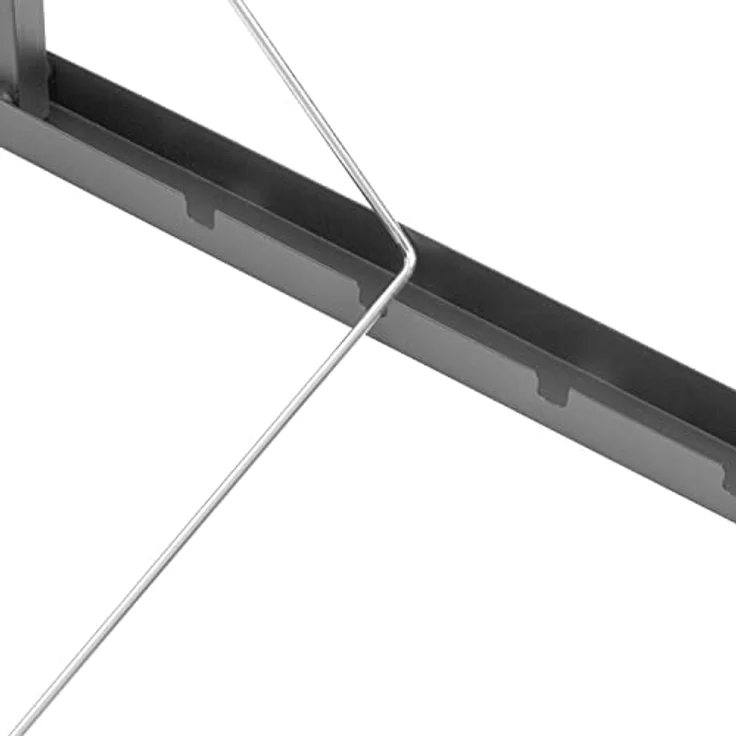 ABJ Majka Wandwäschetrockner Trockenständer Wandmontage (60cm, Silber) – Bild 5
