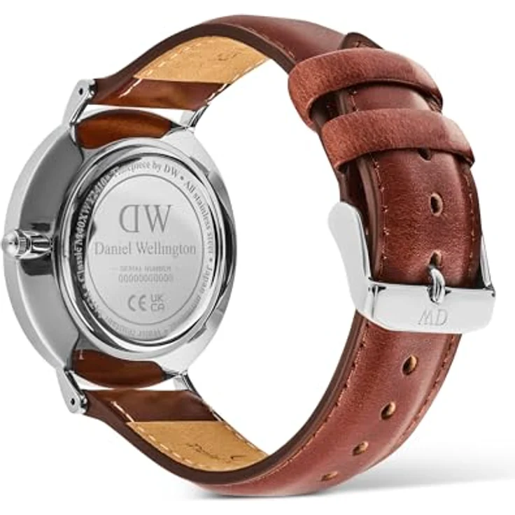 Daniel Wellington Classic Multi-Eye 40mm Herren Uhr, Silber, Japanisches Quarzwerk – Bild 5