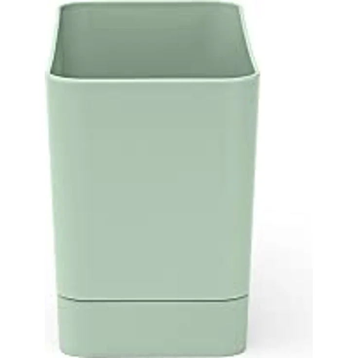 Brabantia - Sinkside Spül-Organizer - Küchenzubehör - Spülmaschinenfest - Rutschfester Boden - Abnehmbare Tropfschale - Hält Ihre Spülbürste, Seife & Tücher - Jade Green - 19 x 8,5 x 11,5 cm – Bild 3
