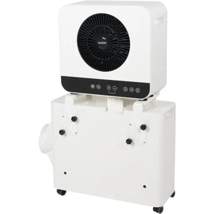 Eurom Split Klimaanlage AC3501, mobiles Klimagerät mit 3500 BTU, WLAN und App-Steuerung, für Wohnwagen und Camping, Kühlleistung max. 24 m³, Schutzart IP24 – Bild 2