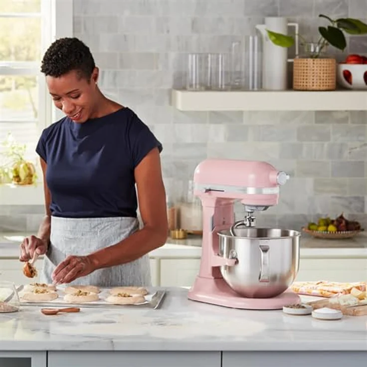 KitchenAid Küchenmaschine 5KSM70SHXEDR, 375 W, 6,6 l Schüssel, leistungsstarkes Design mit Schüsselheber – Bild 7