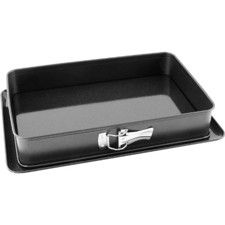 Zenker 6110 Blechkuchenspringform mit Servierboden – Bild 2