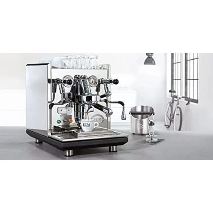 ECM 89415 Tamper druckregulierend, Aluminium poliert, edelstahl – Bild 2