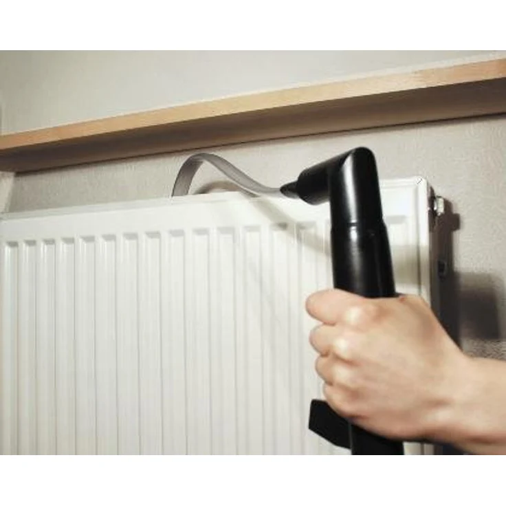 Heizkörper Reinigungs System "HEIREIS" Staubsauger Bürste Heizkörperbürste mit 2 Saugschläuchen, 2 Bürsten - Energie sparen durch saubere Heizkörper! – Bild 4