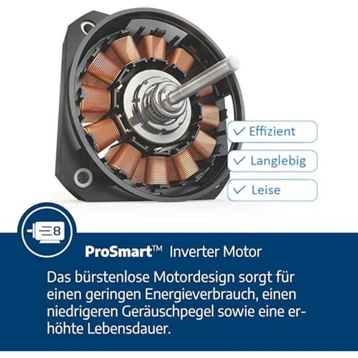 Beko B7T89209 Wäschetrockner, 9 kg Frontlader Wärmepumpentrockner mit 15 Programmen, Sensortrocknung, ProSmart Inverter Motor, HomeWhiz, Leise-Programm, Aquawave Schontrommel, Weiß – Bild 3