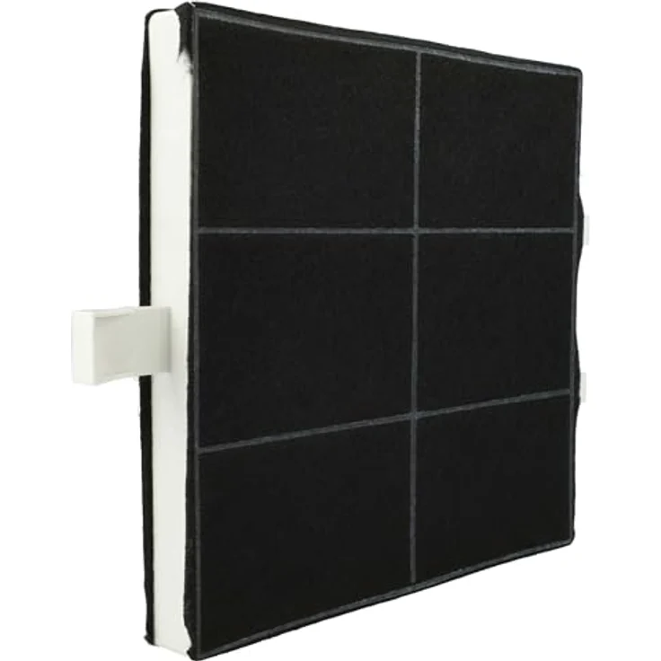vhbw Aktivkohlefilter kompatibel mit Bosch DKE645E, DKE955MBR, DHZ5185, DHZ5186, DHZ5105, DHZ5180 Dunstabzugshaube - 22,2 x 22,2 x 2,4 cm - Preisvergleich – Bild 3