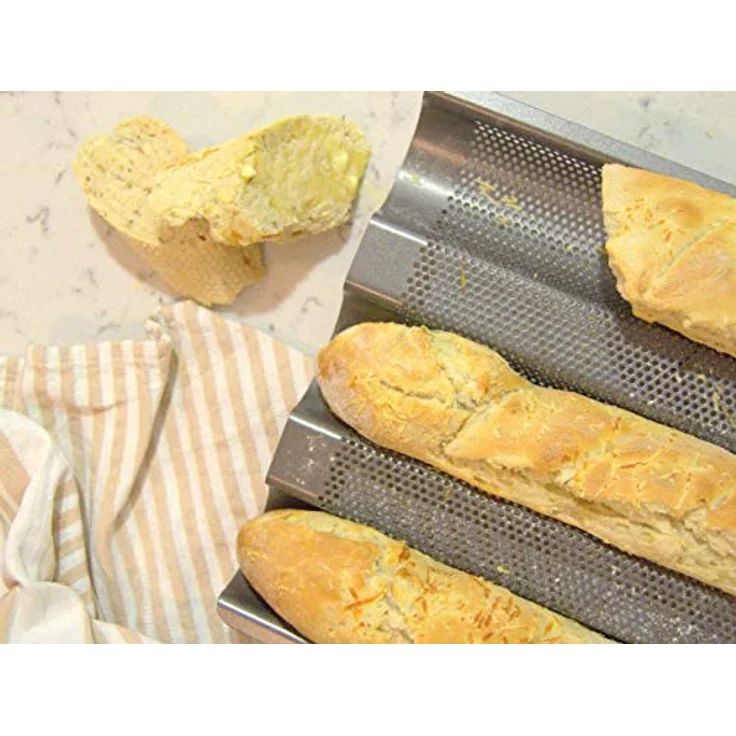 Neustanlo Baguette Backform Antihaft Backblech – Bild 7
