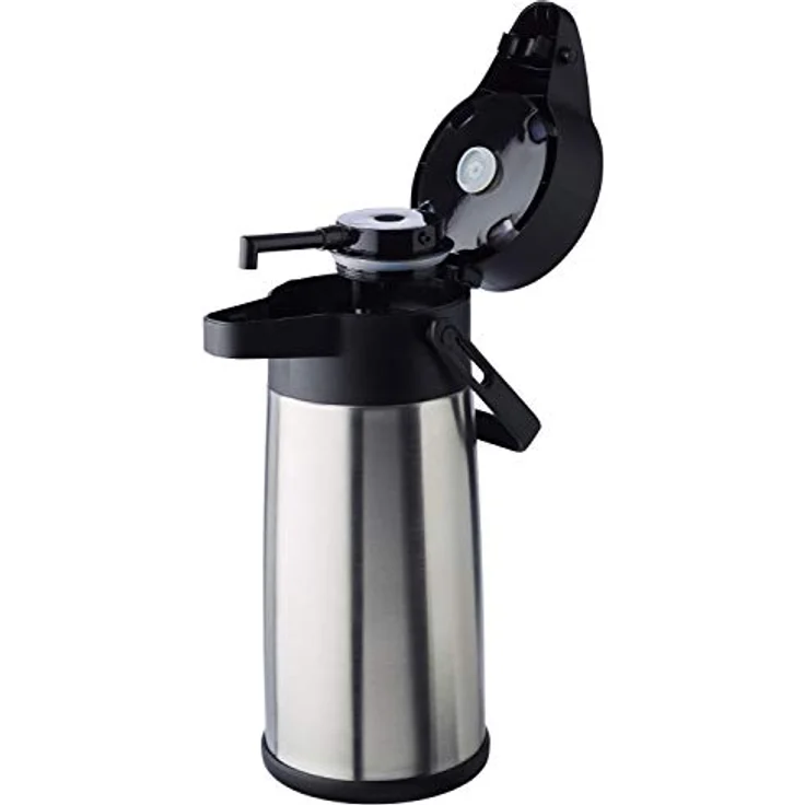 APS Pumpkanne Budget 10915 2,2l 17Tassen Edelstahl Kunststoff (10915) – Bild 3
