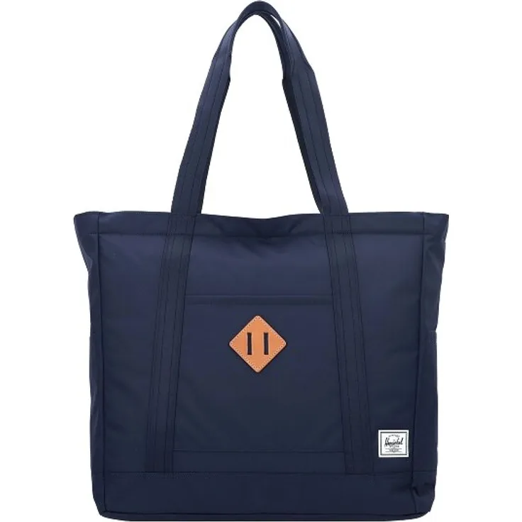 Herschel Heritage Shopper Tasche, 38 cm mit Laptopfach, blau, 100% PET