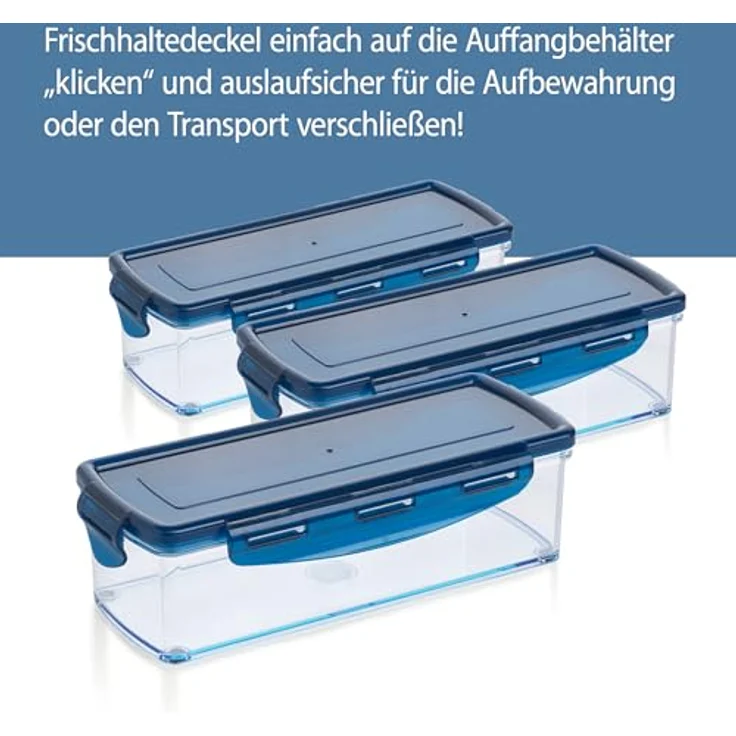Nicer Dicer Smart, Set 14-tlg. : Blau – Bild 6