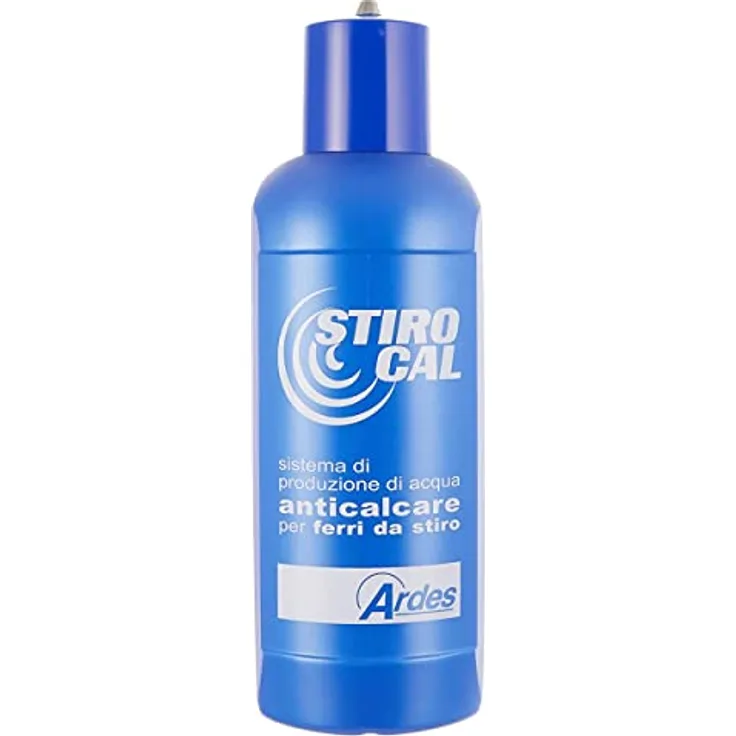 ARDES | AR5020 Kalkschutzflasche Stirocal, Kalkschutzflasche für Bügeleisen 1080ml mit Kalkschutzmagnet Wasserreinigung, Flasche Magnetfilter, Umweltfreundlicher Wasserdemineralisierer