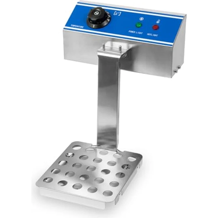 VERTES FM19-FRT8-2, Professionelle Edelstahl-Friteuse 2x 8 Liter, 60-200°C, 2x 2,8 kW, Kaltzonenprinzip, leichte Reinigung – Bild 5