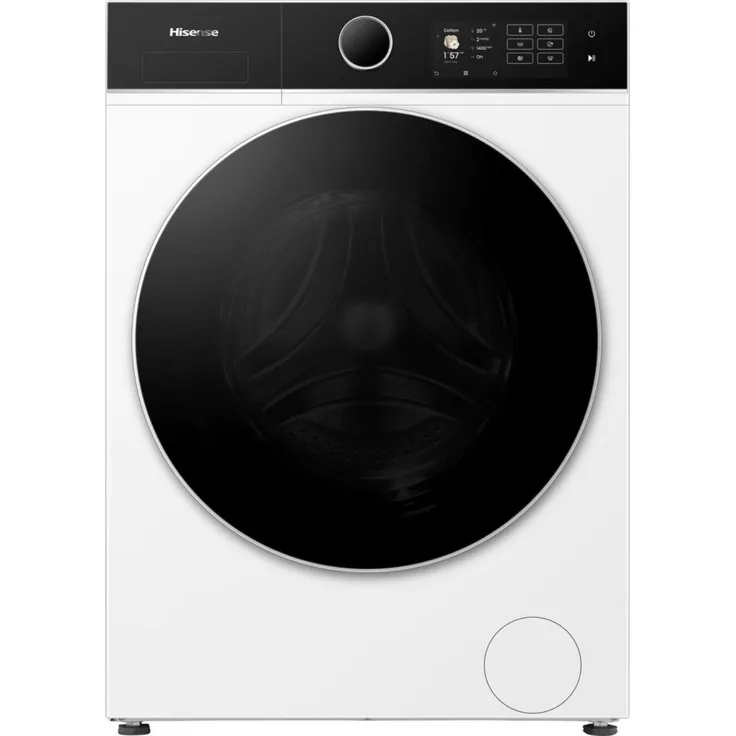 Hisense WD5I8043BWF, Waschtrockner 8kg/5kg mit Wi-Fi-Steuerung, 18 Waschprogrammen und 1400 RPM