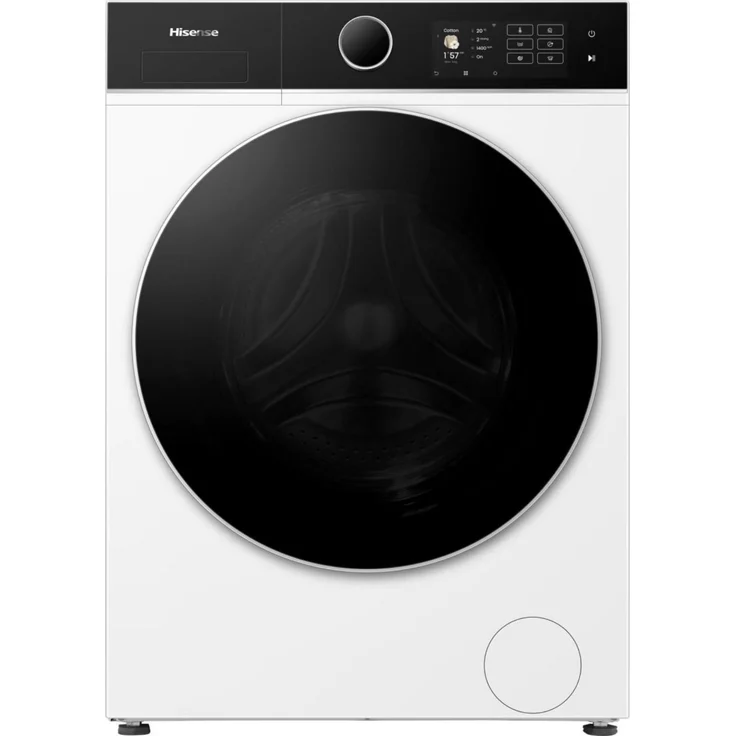 Hisense WD5I8043BWF, Waschtrockner 8kg/5kg mit Wi-Fi-Steuerung, 18 Waschprogrammen und 1400 RPM