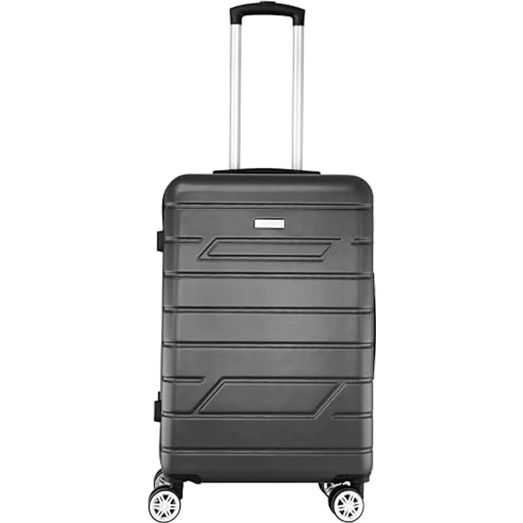 Nowi Bergamo 4 Rollen Trolley 65 cm, (62.30 l), Stylischer Koffer mit geräumigem Hauptfach – Bild 4