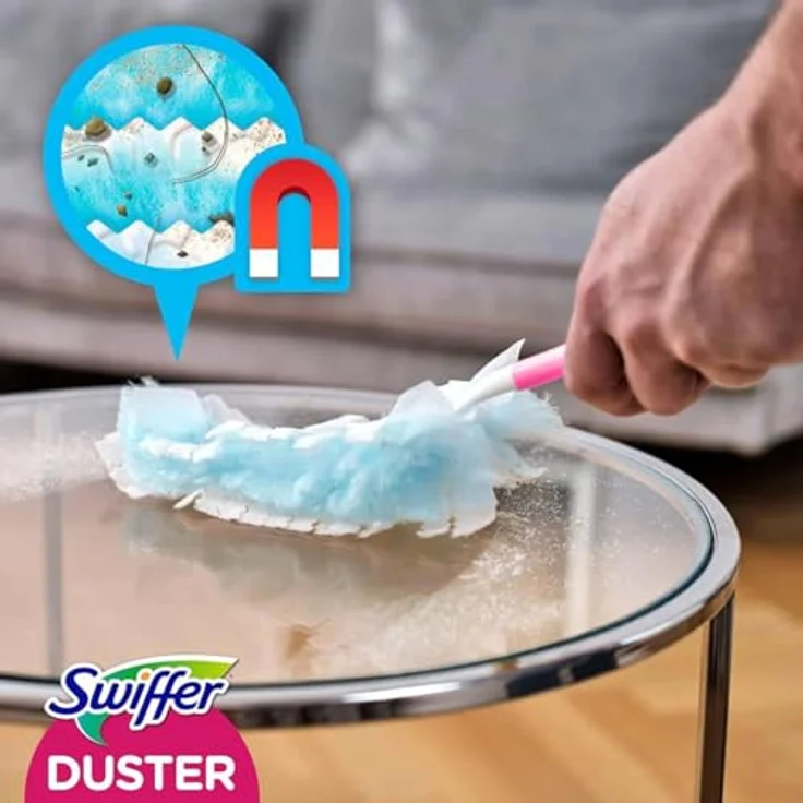 Swiffer Duster Limited Edition, Staubwedel mit elektrostatischer Technologie, 7 Stück, parfümiert – Bild 2