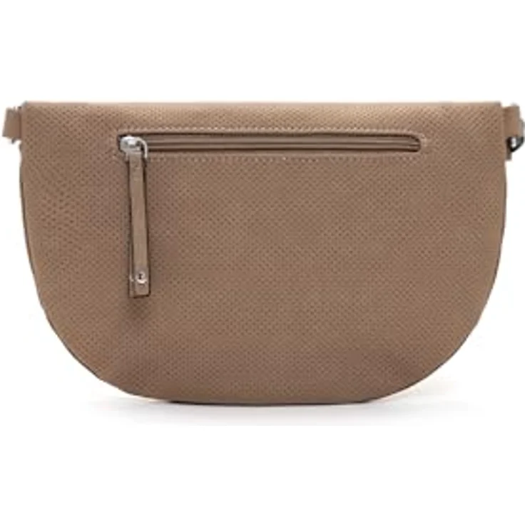 Suri Frey SFY Romy, Handtasche Umhängetasche in Lasercut-Optik, Beige, mit verstellbarem Umhängeriemen und Reißverschluss – Bild 6