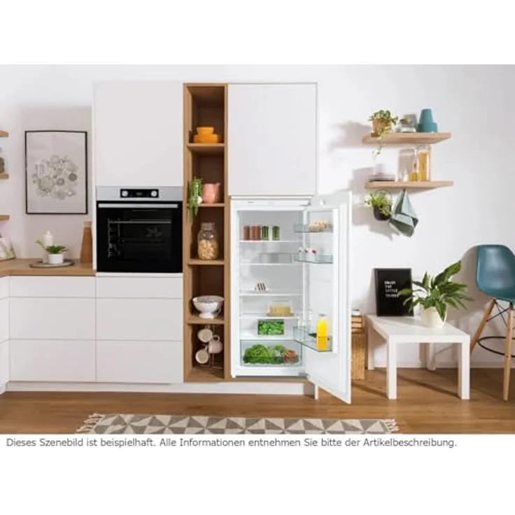 Gorenje RI412EE1 Einbaukühlschrank, 122 cm Nische, Schlepptürtechnik, weiß, wechselbarer Türanschlag – Bild 6