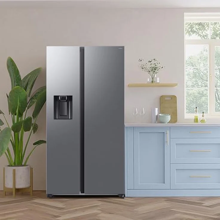 Samsung RS70F66KCTEF, Side by Side Kühl-Gefrier-Kombination, 409 l Kühlvolumen, Edelstahl Look, No Frost, Energieeffizienzklasse C – Bild 5