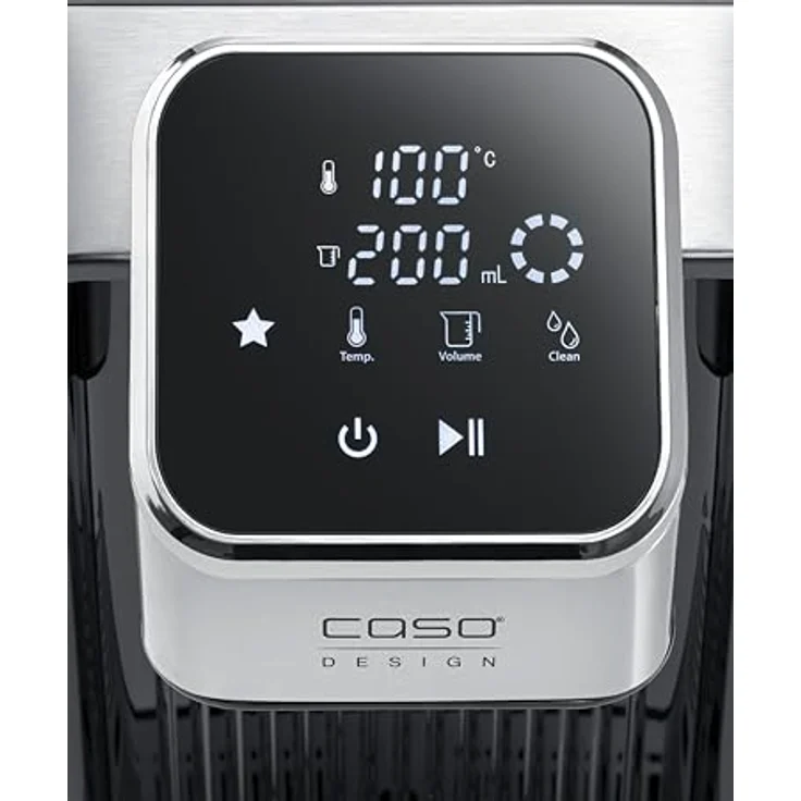 Caso 1889 HW 770 Advanced Turbo Heißwasserspender, 2,7 Liter, 13-stufige Temperaturwahl, Farbe: Silber – Bild 2
