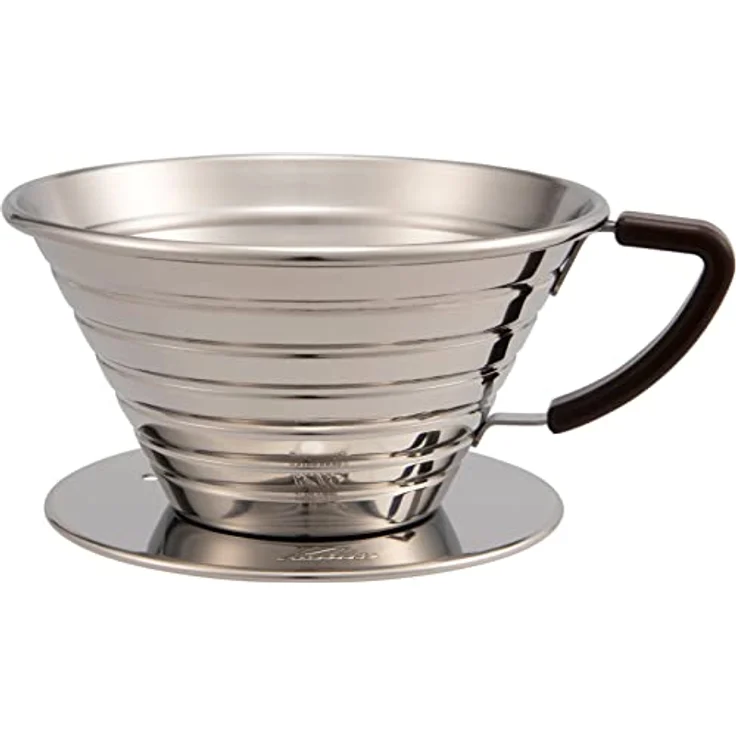Edelstahl Kaffee-Tropfer Kalita Wave #185 – Bild 2
