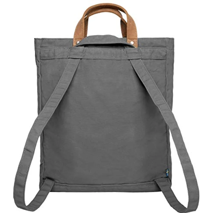 Fjällräven Totepack No.1, 2in1 Rucksack-Tasche in Grau, wasserabweisend, A4-fähig – Bild 2