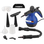 Sommertal Dampfreiniger Handgerät SC350 – Kompakter Hand-Dampfreiniger für alles – Polstermöbel, Fliesen, Böden, uvm – Steam Cleaner mit 350 ml Tank, 110°C Dampf, 3 Bar Druck