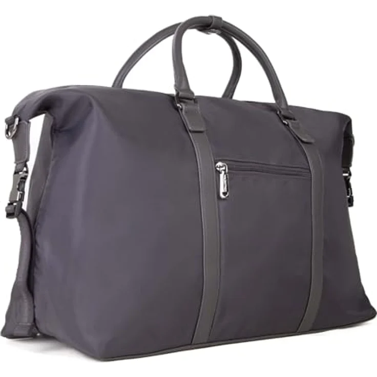 Valentino Infinity Reisetasche 54 cm, grau, 100% Polyester, ideal für Reisen und Sport – Bild 3