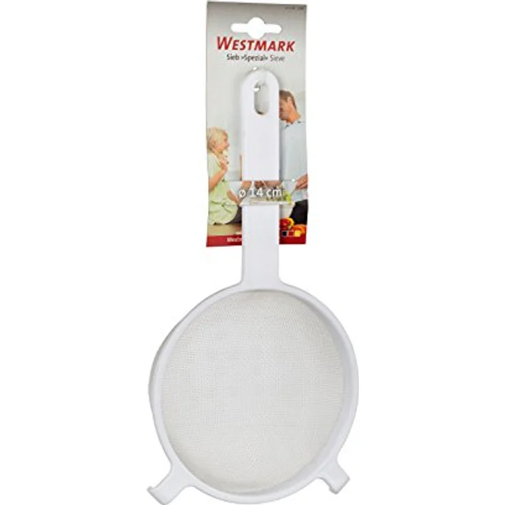 Westmark Haushaltssieb, Durchmesser: 14 cm, Kunststoff, Spezial, Weiß, 12882270 – Bild 8