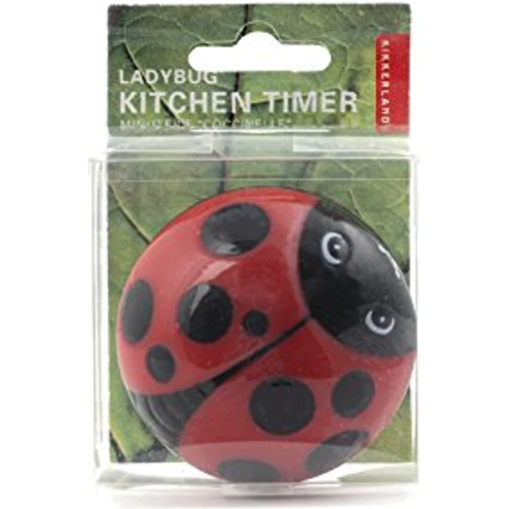 Kikkerland KT21-A Küche Zeitmesser Ladybug Assorted, farblich sortiert – Bild 2