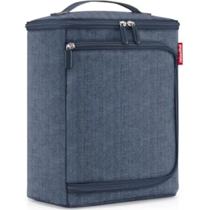 reisenthel Coolerbox Herringbone Dark Blue, 7 l, geräumig und optimal isoliert mit verstärkten Seitenwänden – Bild 2