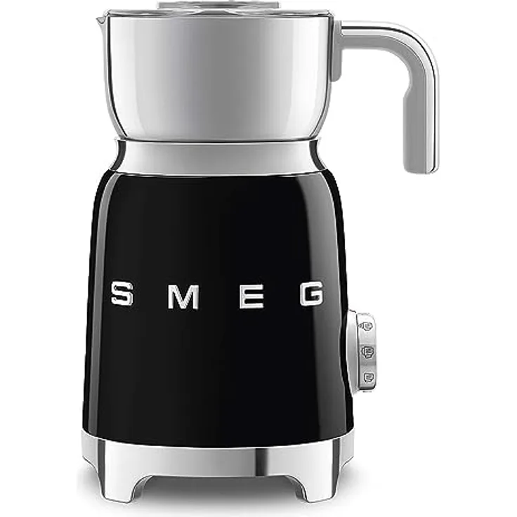 Smeg MFF11BLEU Milchaufschäumer 50`s Style schwarz