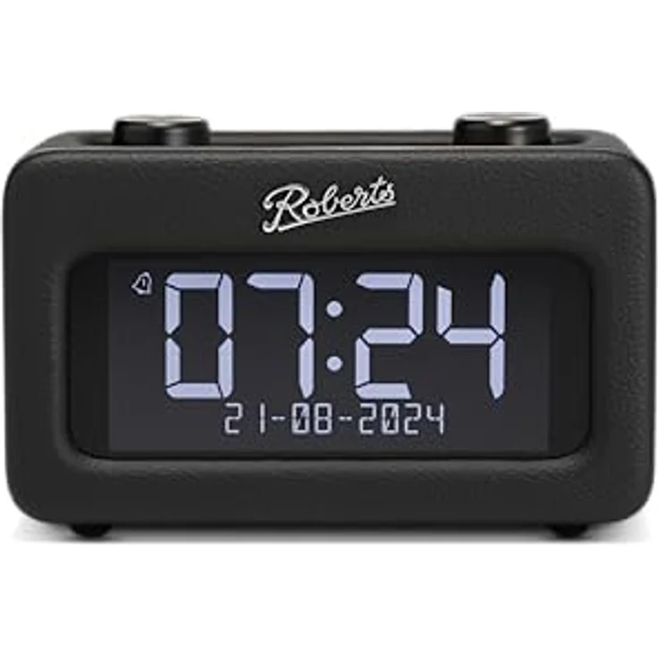 Roberts Revival Rest, Radiowecker im Retro-Stil mit DAB+/FM-Radio, Bluetooth-Streaming, zwei Alarmen und luxuriösem Lederbezug – Bild 2