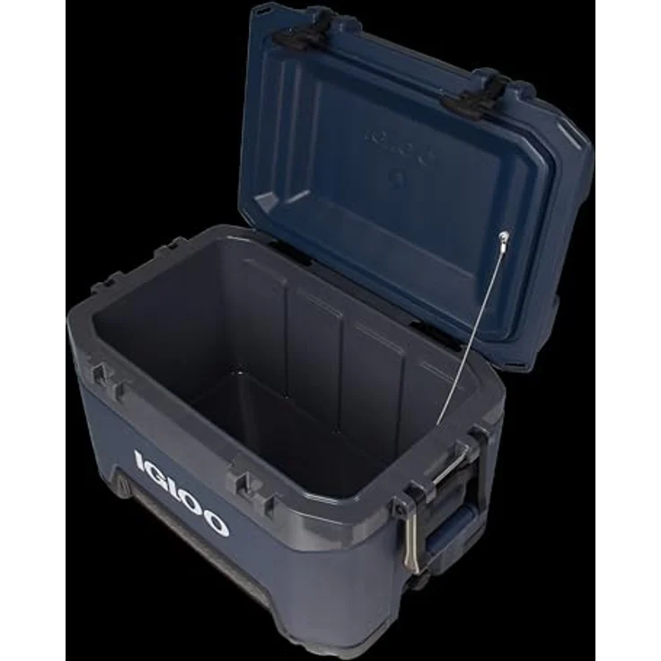 Igloo Bmx 52 passive Kühlbox, 49 Liter, 66 x 41 x 40 cm, grau, blau – Bild 8
