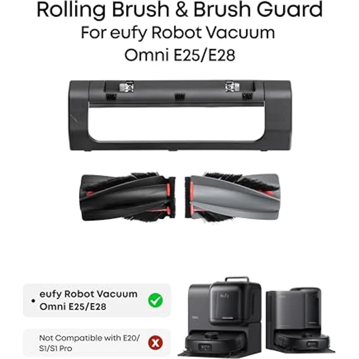 eufy Ersatzfilter für Basisstation, geräuschdämpfend, effektive Staubfilterung, langlebig, kompatibel mit E25 und E28 – Bild 2