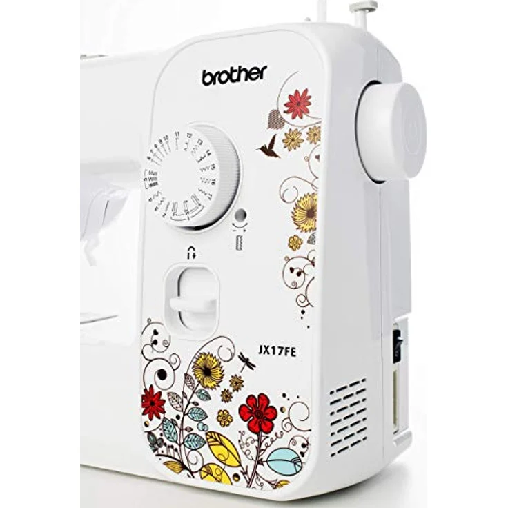 Brother JX17FE Nähmaschine mit 17 Nähprogramme, Freiarm, Elektrische Nähmaschinen, Fantasy – Bild 5
