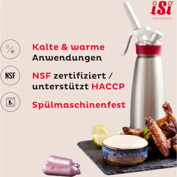 iSi Gourmet Whip Sahnespender, 0.50 Liter – Bild 6