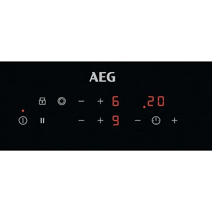 AEG HRB32310CB Dominokochfeld, Glaskeramik, Einbaugerät, Breite 29 cm, 2 Zonen, schwarz – Bild 2