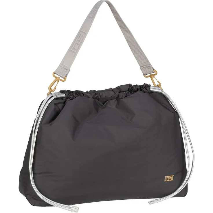 Jost Kemi Shopper, praktische Einkaufstasche aus gepolstertem Nylon mit RFID-Schutz, schwarz