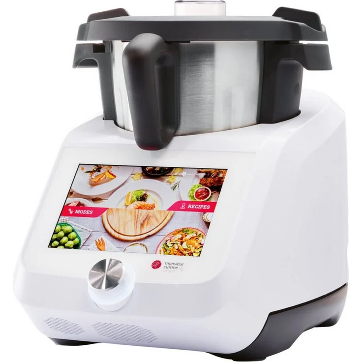 SilverCrest Monsieur Cuisine smart SKMS 1200 A1 Küchenmaschine - weiß, 1050 W