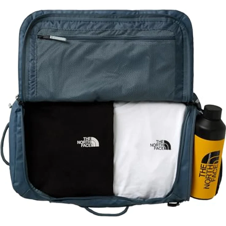 The North Face Base Camp Voyager 32L Reisetasche, 57 cm, blau, 100% Nylon – Bild 2