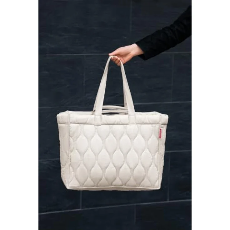 REISENTHEL® Shopper softshopper, 28 Liter Volumen, Polyester, Farbe puffer stone – Bild 5