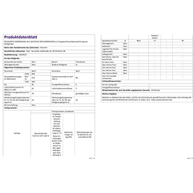 Klarstein Beersafe XXL Quartz Getränkekühlschrank, freistehend, weiß, 3 Böden, doppelt isolierte Panoramaglastür, Energieklasse E - Preisvergleich – Bild 8