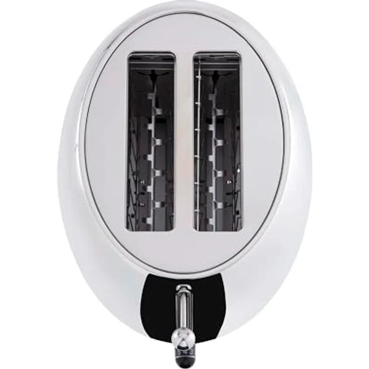 BUGATTI Romeo, Multifunktions-Design-Toaster aus Edelstahl, 7 Röststufen, 4 Funktionen, 870-1035 W, Edelstahlfarbe – Bild 3