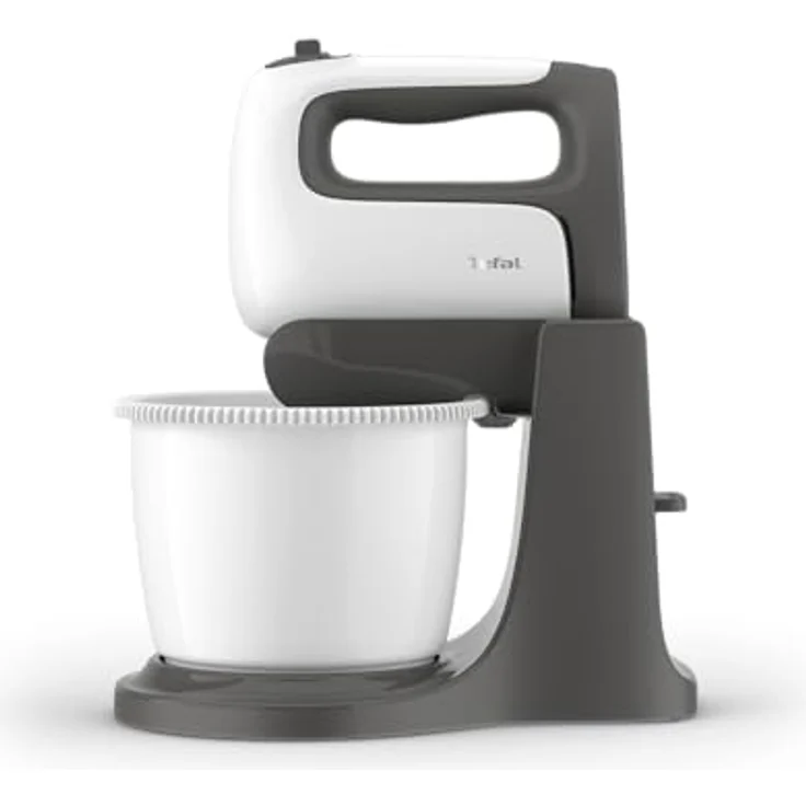 Tefal HT464138 Prep'Mix Hand Mixer with Rotating Bowl 2.5 L 500 W White – Bild 6